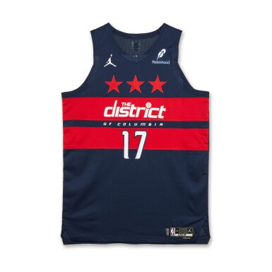 View full screen - View 1 of Lot 235. Jonas Valančiūnas Washington Wizards 2024-2025 Game Worn Statement Edition Jersey | Double-Double .