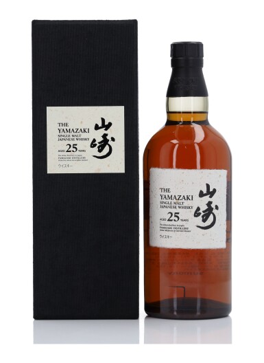 View full screen - View 1 of Lot 509. The Yamazaki 25 Year Old 43.0 abv NV (1 Bottle 70cl).
