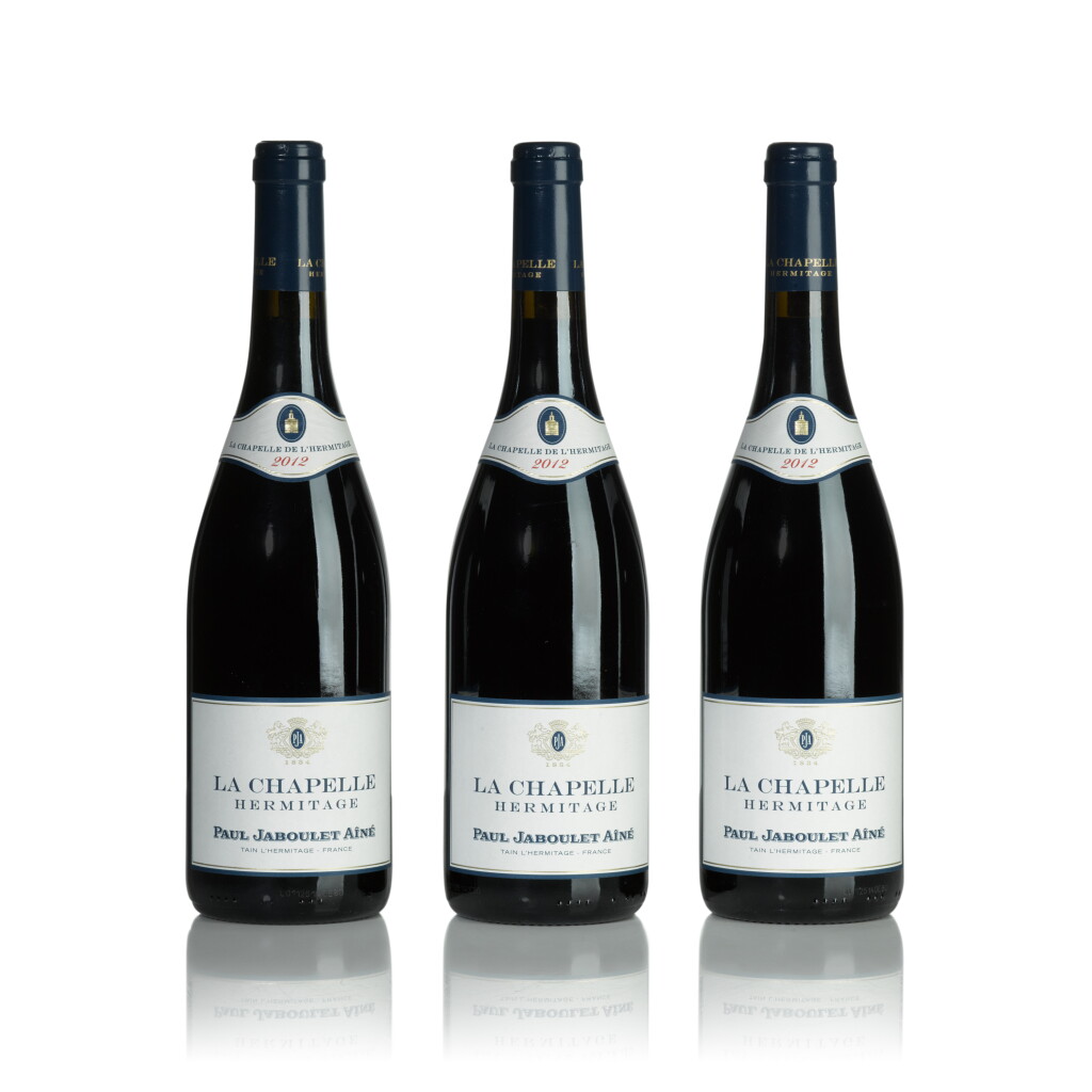 View full screen - View 1 of Lot 582. Hermitage, La Chapelle 2012 Paul Jaboulet Aîné (6 BT).