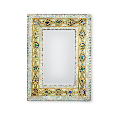 View full screen - View 1 of Lot 28. Mosaic Mirror.