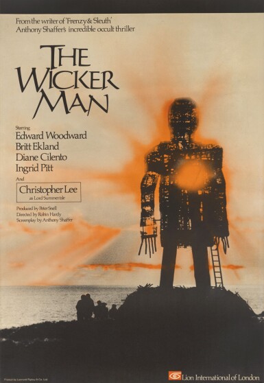 View full screen - View 1 of Lot 182. THE WICKER MAN (1973) POSTER, BRITISH.
