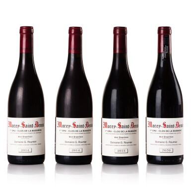 View full screen - View 1 of Lot 292. Morey St. Denis, Clos de la Bussière 2014/2015/2020 Domaine Georges Roumier (4 BT).