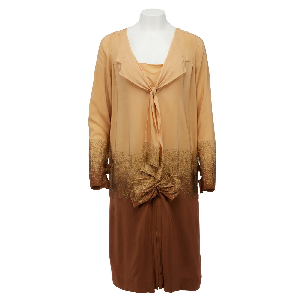 View full screen - View 1 of Lot 29. Rare Day Dress, circa 1927.