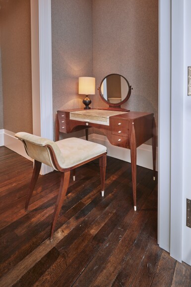 View full screen - View 1 of Lot 90. "Collectionneur" Coiffeuse and Stool.