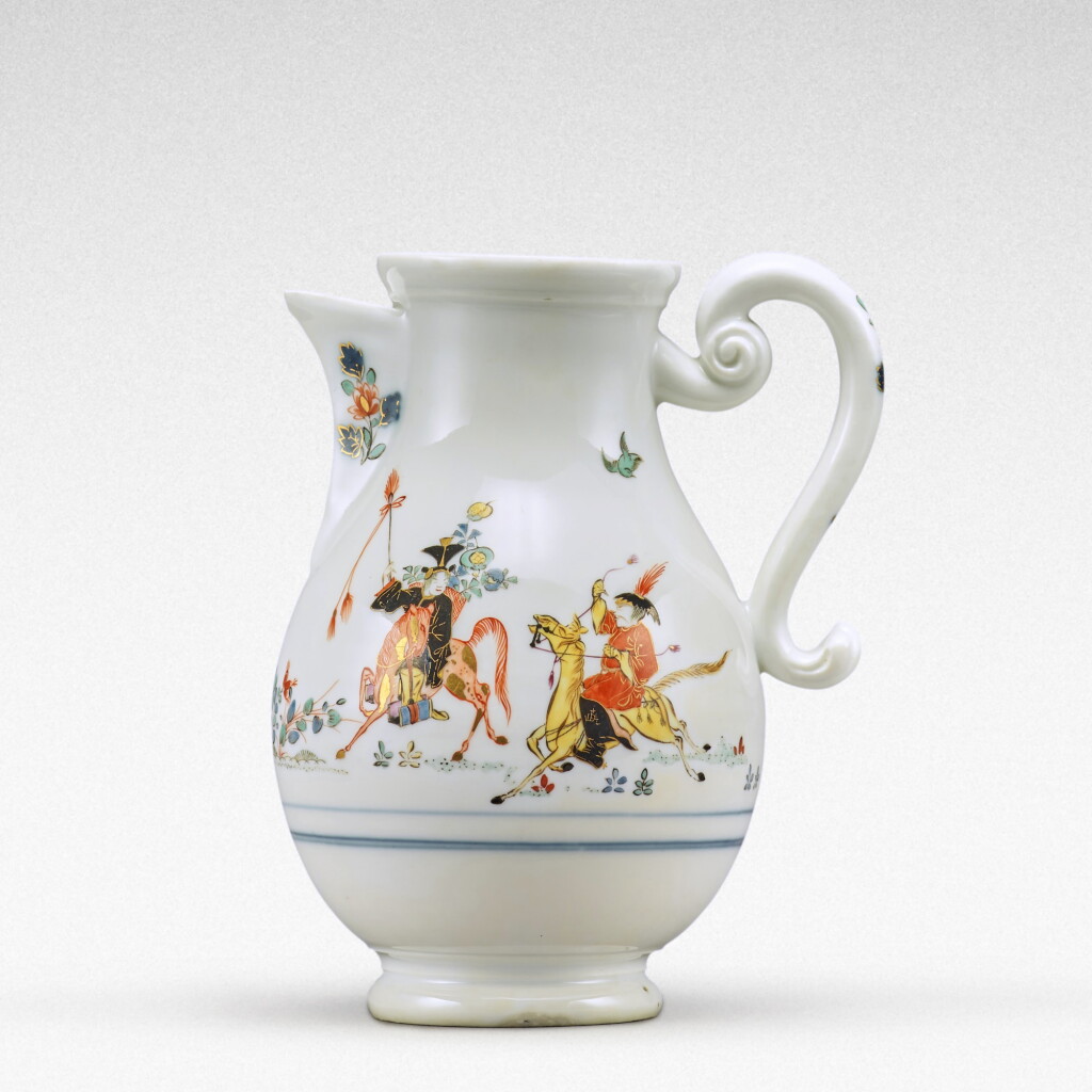 View full screen - View 1 of Lot 39. A Meissen milk jug, Circa 1730-35.