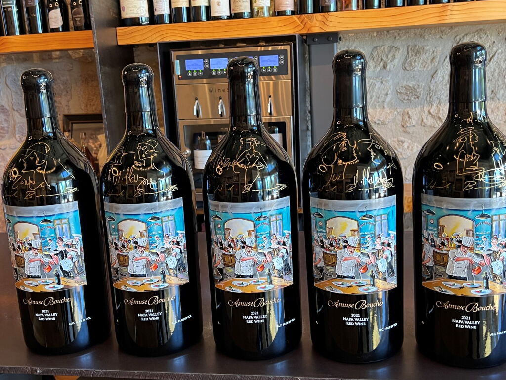 View full screen - View 1 of Lot 1. Amuse Bouche Winery | Where Fine Art Meets Amazing Wine! 2021.