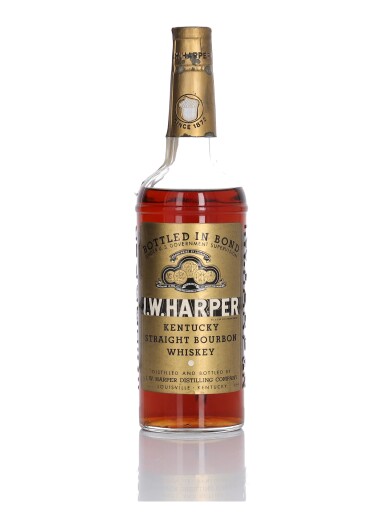 View full screen - View 1 of Lot 207. I.W. Harper Bottled in Bond 100 Proof 1956 (1 Bottle 4/5 Quart).