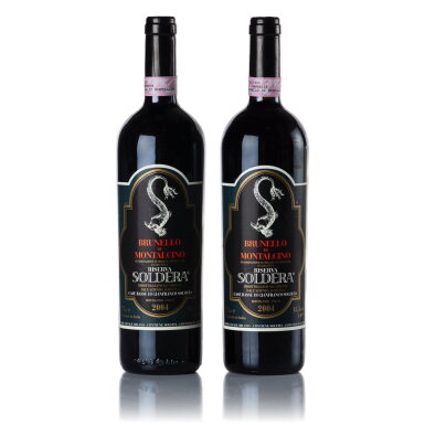 View full screen - View 1 of Lot 476. Brunello di Montalcino, Riserva 2004 Soldera (2 BT).