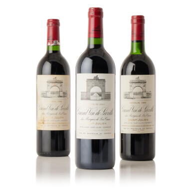 View full screen - View 1 of Lot 8996. Château Léoville Las Cases "Vertical" (3 BT).