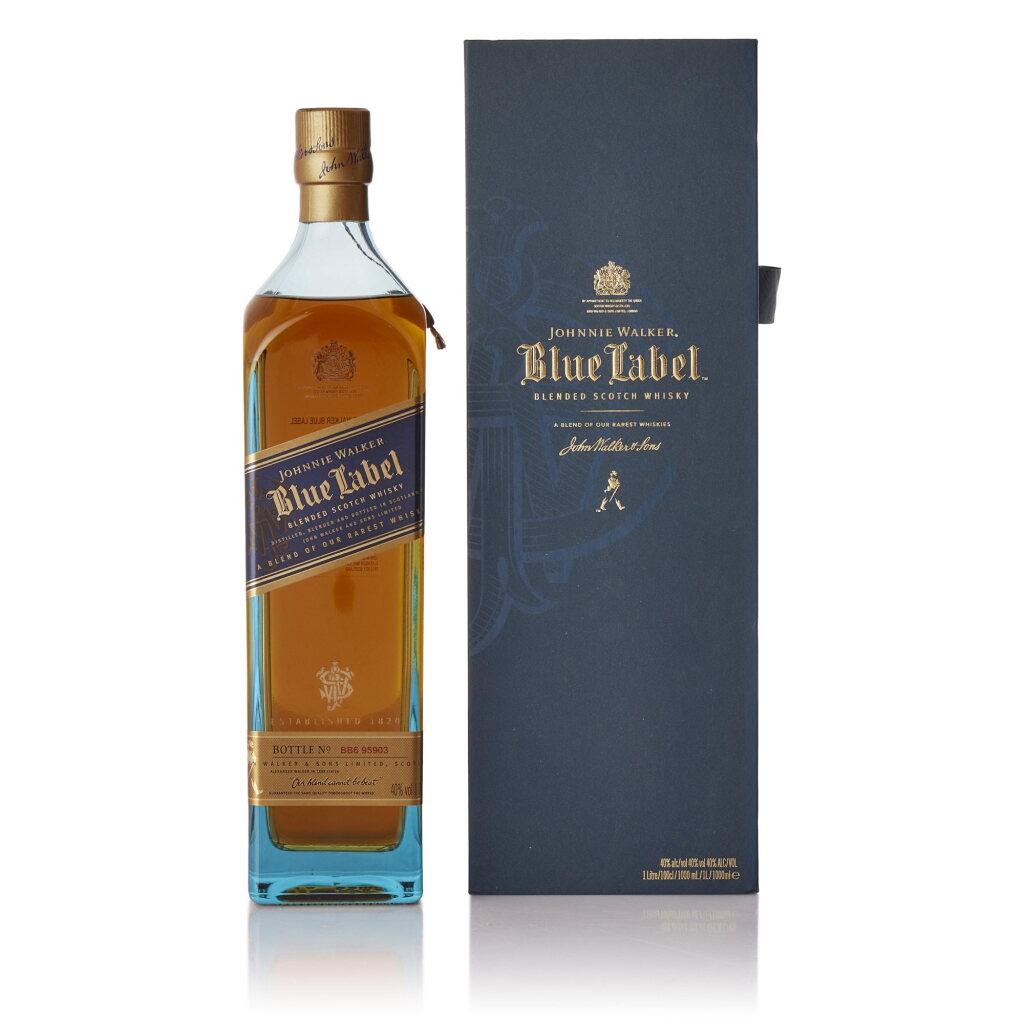 View full screen - View 1 of Lot 2286. Johnnie Walker Blue Label 40.0 abv NV (1 LITR).