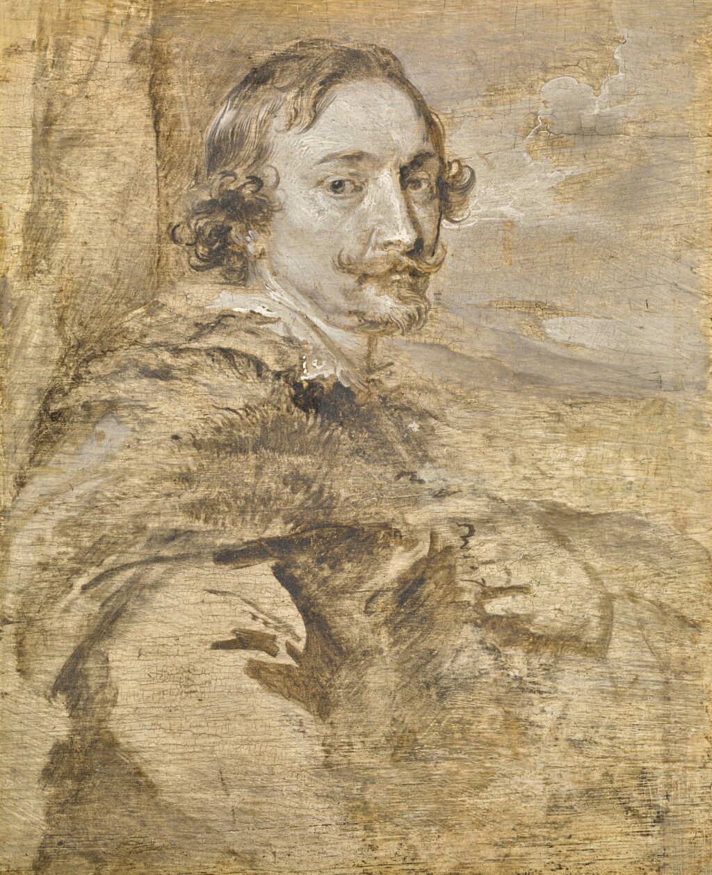 View full screen - View 1 of Lot 4. Portrait of Lucas Van Uffel.