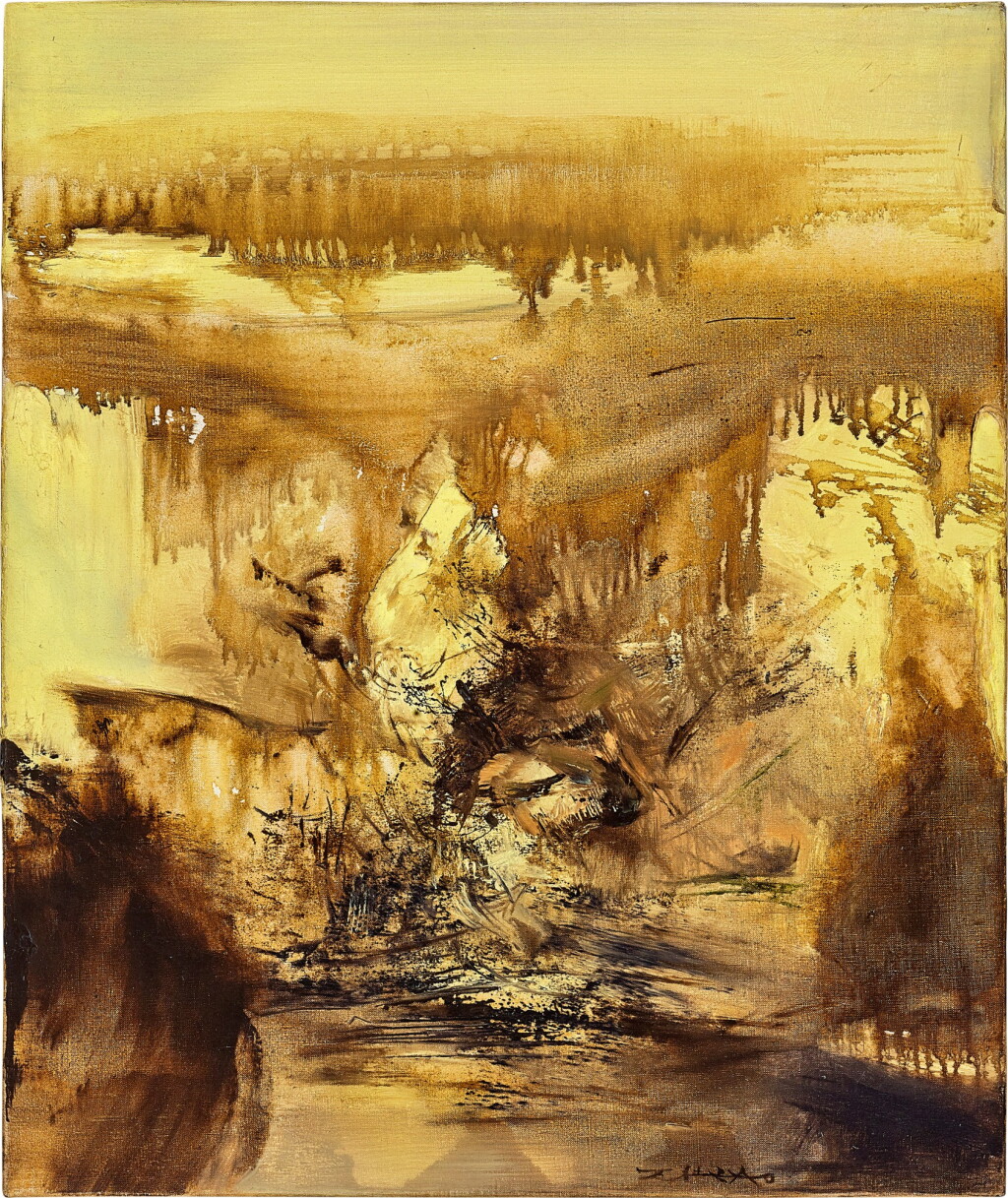 View full screen - View 1 of Lot 747. Zao Wou-Ki 趙無極 | 21.03.73.