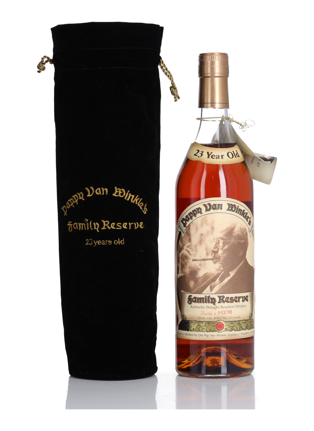 View full screen - View 1 of Lot 41. Pappy Van Winkle's 23 Year Old Family Reserve 95.6 Proof NV (1 BT 75cl).