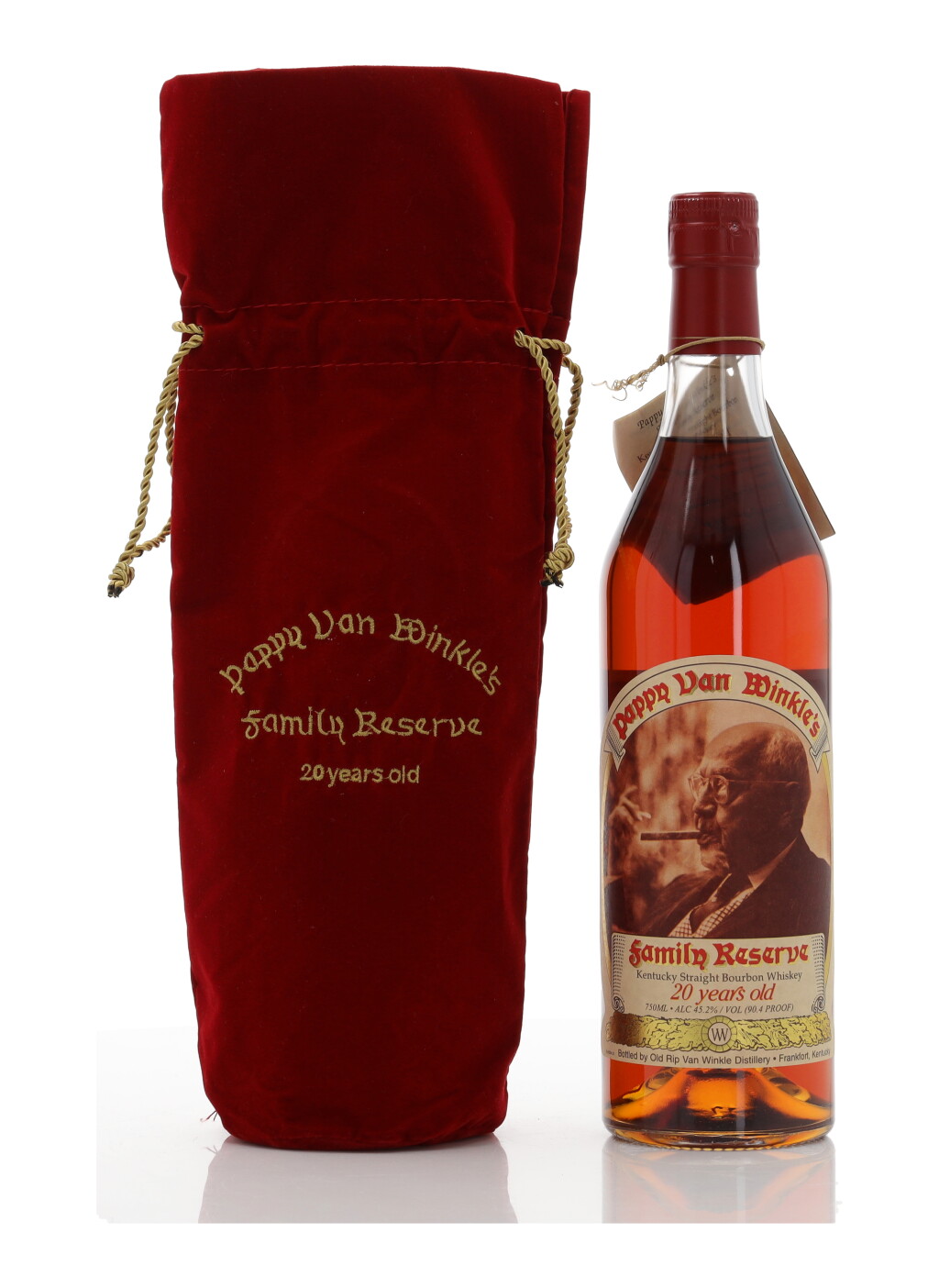 View full screen - View 1 of Lot 73. Pappy Van Winkle's 20 Year Old Family Reserve 90.4 Proof NV (1 BT 75cl).