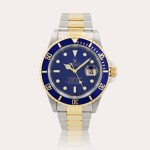 Submariner, reference 16613 Montre bracelet en acier et or jaune avec date | Stainless steel and yellow gold wristwatch with date and bracelet Vers 1997 | Circa 1997