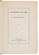 Hemingway, Ernest | A Farewell to Arms, signed limited edition