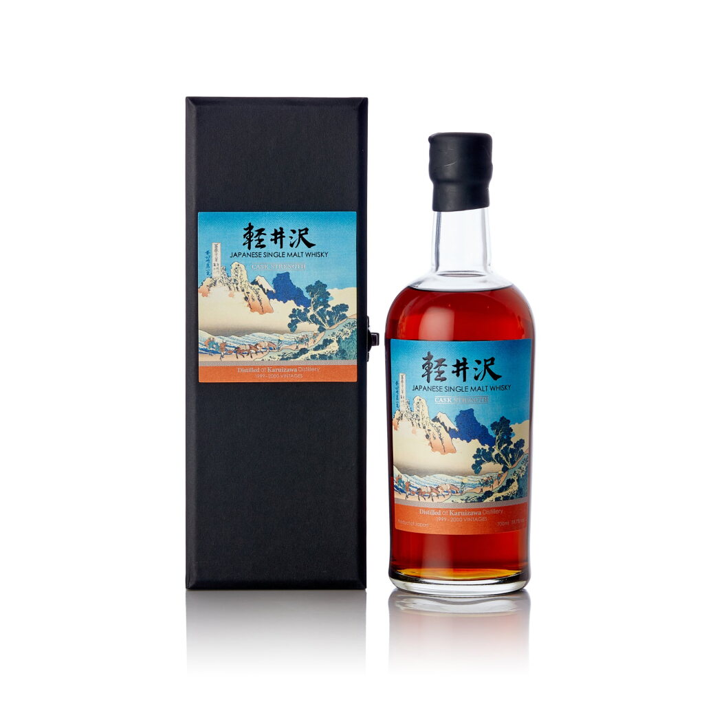 View full screen - View 1 of Lot 1032. 輕井澤 "冨嶽三十六景" 系列 Karuizawa 36 Views of Mount Fuji 6th Release 59.7 abv NV (1 BT70).