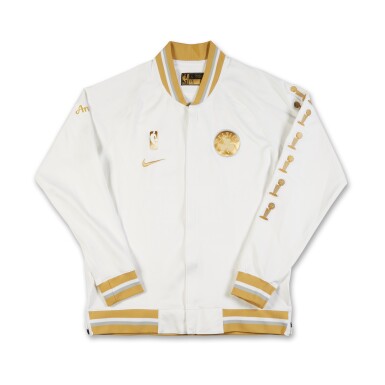 View full screen - View 1 of Lot 71. Drew Peterson 'Ring Ceremony' Boston Celtics 2024-2025 Kia NBA Tip-Off Worn Warm-Up Jacket.