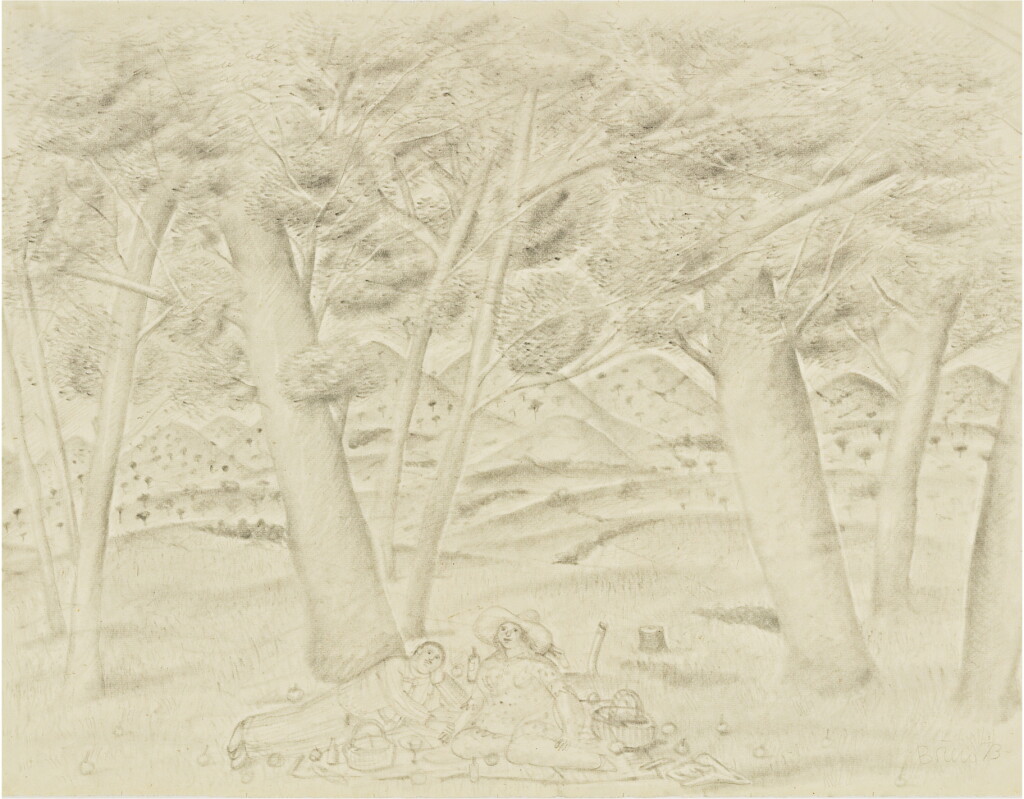View full screen - View 1 of Lot 264. Picknick im Walde.