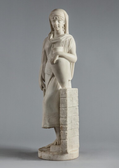 View full screen - View 1 of Lot 160. CESARE LAPINI | REBECCA AT THE WELL.