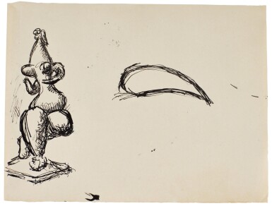 View full screen - View 1 of Lot 275. Femme debout.