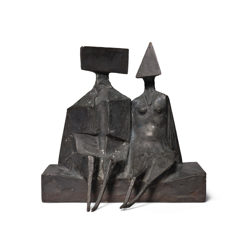 View full screen - View 1 of Lot 533. Sitting Couple.