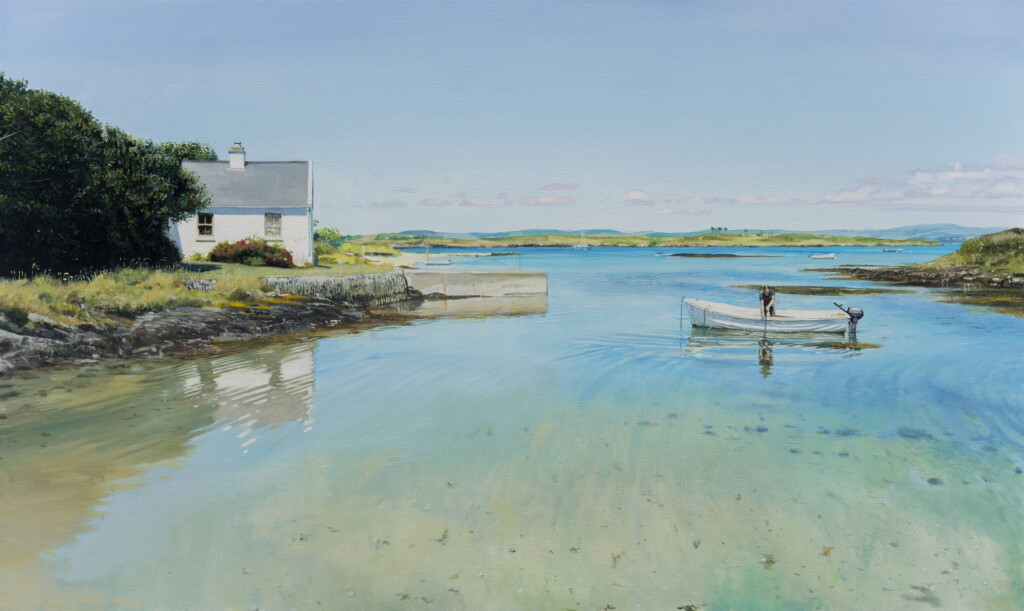 View full screen - View 1 of Lot 212. View of Paris, Heir Island, West Cork.