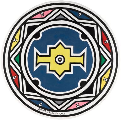 View full screen - View 1 of Lot 63. Ndebele Pattern.