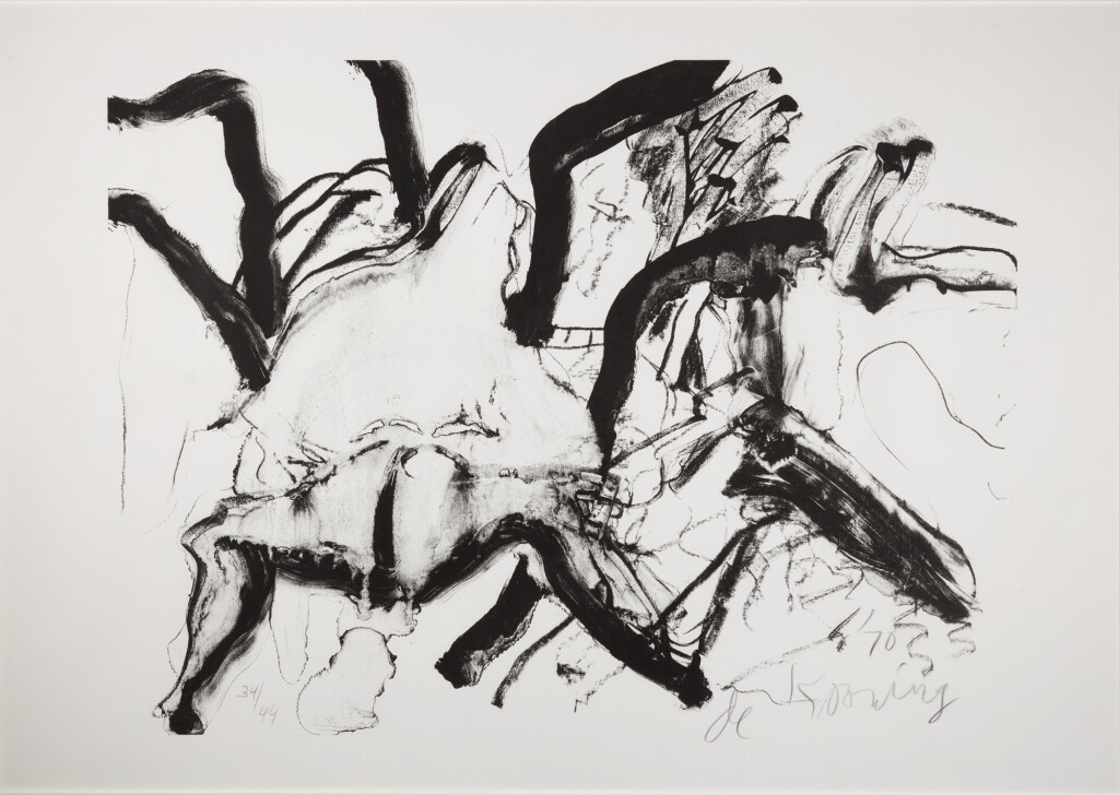 View full screen - View 1 of Lot 473. WILLEM DE KOONING | WOMAN ON CLEARWATER BEACH (GRAHAM 5).