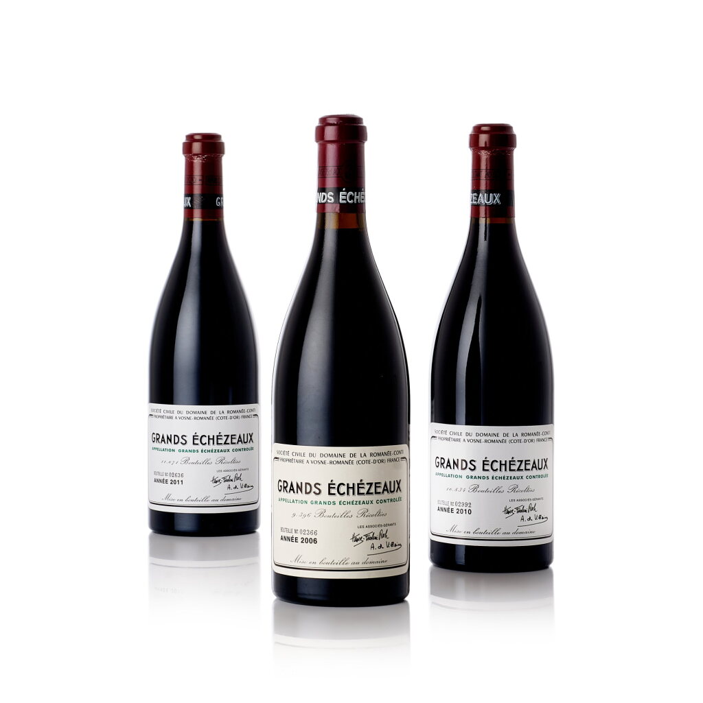View full screen - View 1 of Lot 7037. Grands Echézeaux 2010 Domaine de la Romanée-Conti (2 BT).