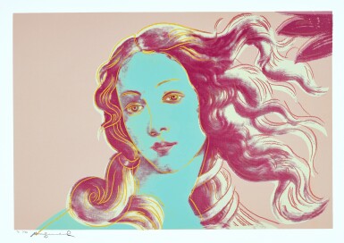View full screen - View 1 of Lot 11. Sandro Botticelli (Birth of Venus, 1482), from Details of Renaissance Paintings .