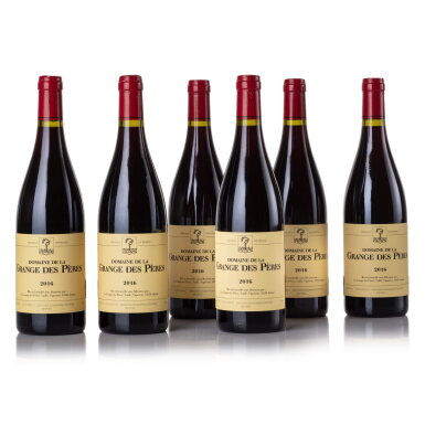 View full screen - View 1 of Lot 221. Domaine de la Grange des Pères 2016 (6 BT).