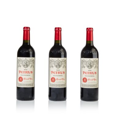 View full screen - View 1 of Lot 131. Petrus 2016 (3 BT).