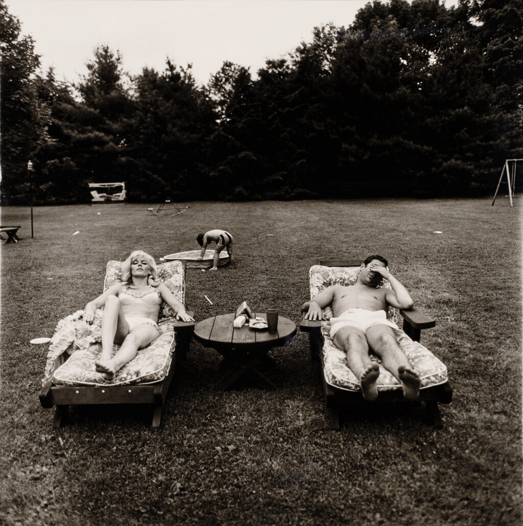 View full screen - View 1 of Lot 27. A Family on Their Lawn One Sunday in Westchester, N. Y..
