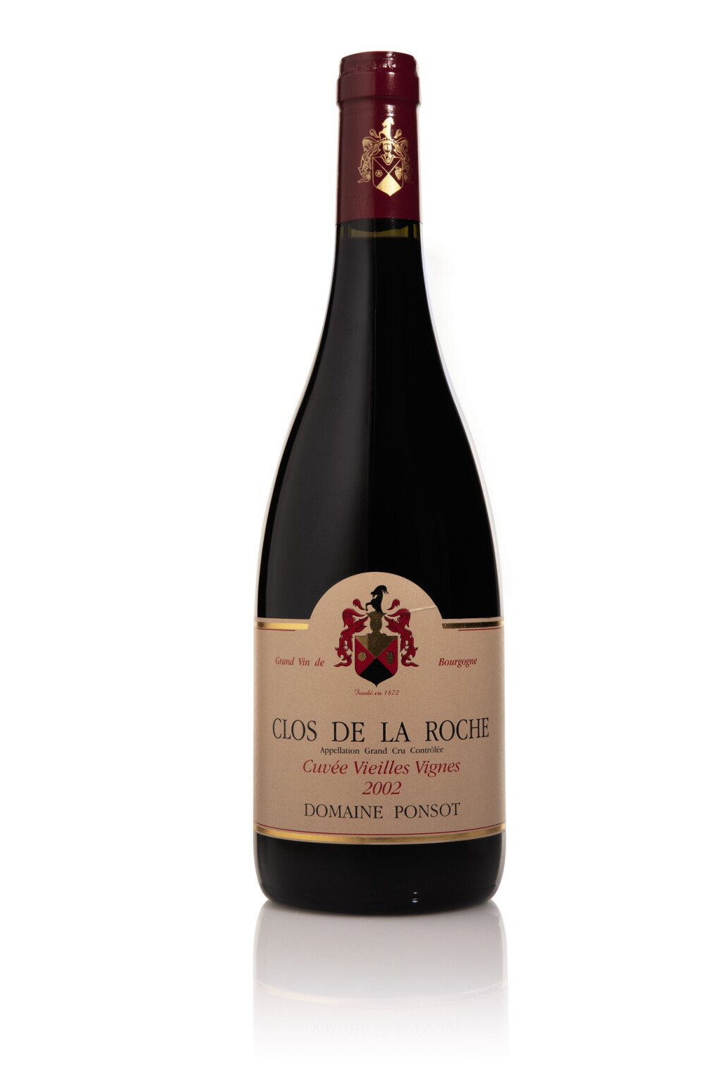 View full screen - View 1 of Lot 99. Clos de la Roche, Cuvée Vieilles Vignes 2002 Domaine Ponsot (12 BT) .