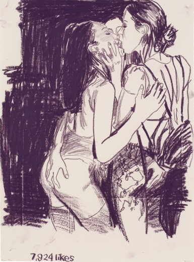 View full screen - View 1 of Lot 153. Untitled (7,924 Likes).