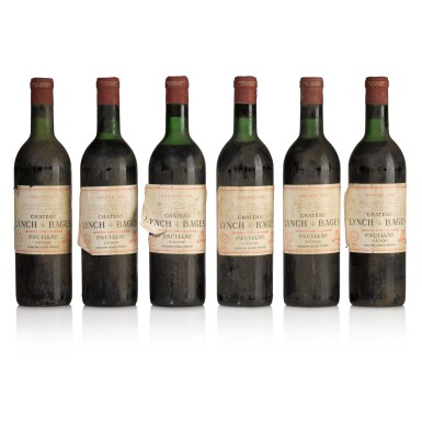 View full screen - View 1 of Lot 437. Château Lynch Bages 1970 (12 BT).