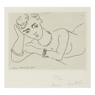 View full screen - View 1 of Lot 133. HENRI MATISSE | DESSINS (D. BKS. 3).