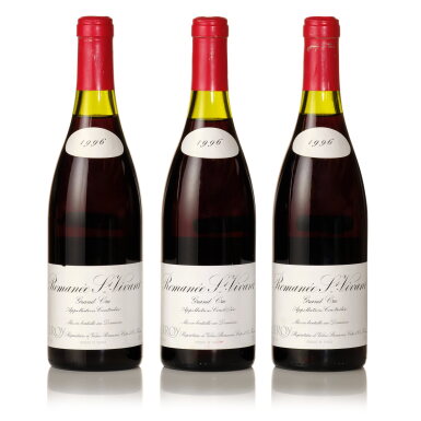 View full screen - View 1 of Lot 327. Romanée St. Vivant 1996 Domaine Leroy (3 BT).