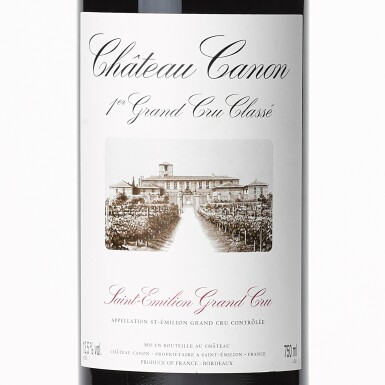 View full screen - View 1 of Lot 588. Château Canon 2005 (12 BT).
