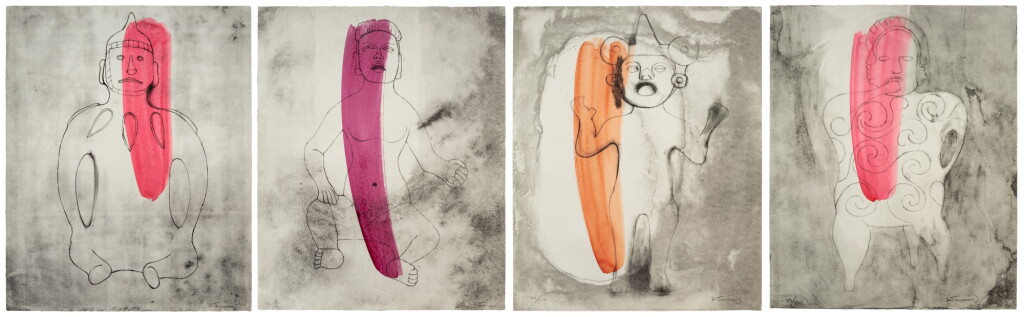 View full screen - View 1 of Lot 46. Ídolos precolombinos (Twelve Lithographs).