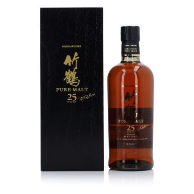 View full screen - View 1 of Lot 538. Nikka Taketsuru Pure Malt 25 Year Old 43.0 abv NV (1 Bottle 70cl).
