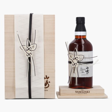 View full screen - View 1 of Lot 2119. The Yamazaki 25 Year Old Limited Edition 43.0 abv NV (1 Bottle 70cl).