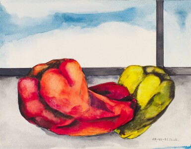 View full screen - View 1 of Lot 65. Still Life (Peppers).