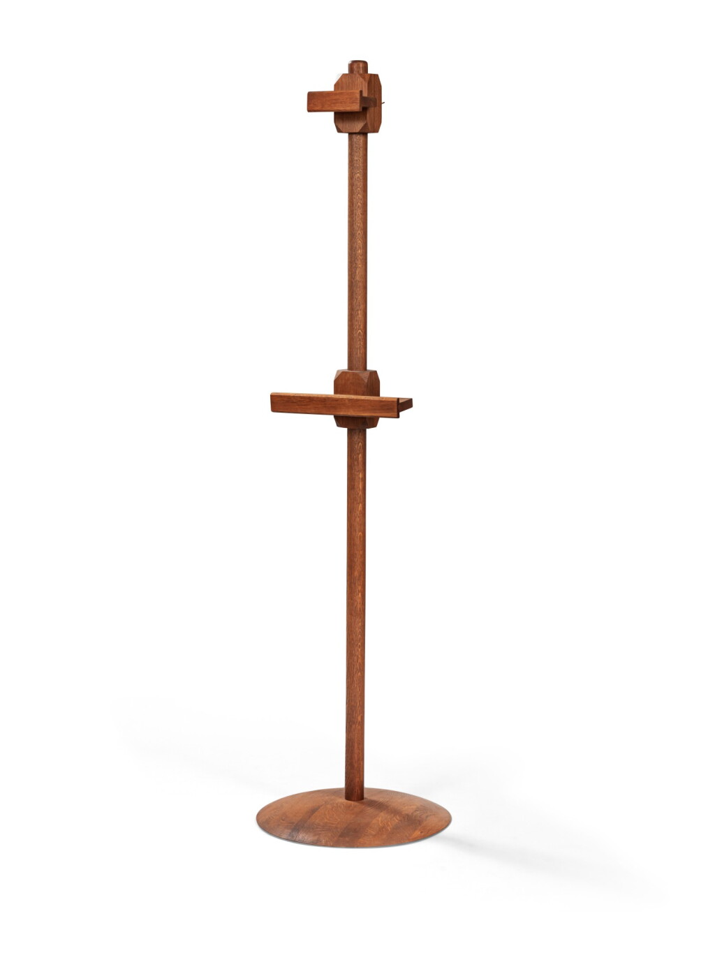 View full screen - View 1 of Lot 1180. Attributed to Christian Liaigre (1943 - 2020), A tinted oak easel | Attribué à Christian Liaigre (1943 - 2020), Chevalet en chêne teinté.