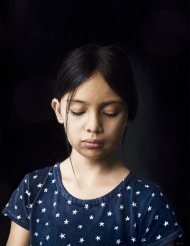 View full screen - View 1 of Lot 19. Private Oil Painting Session with British Portrait Painter Charles Moxon.