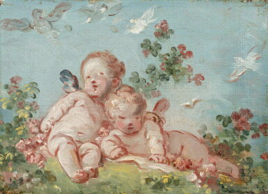 View full screen - View 1 of Lot 41. Allegory of Spring | Allégorie du printemps .