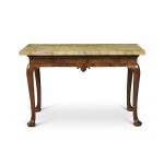 A George II Walnut Console Table, Second Quarter 18th Century