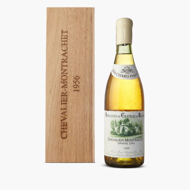View full screen - View 1 of Lot 309. Chevalier Montrachet 1956 Bouchard Père et Fils (1 BT).