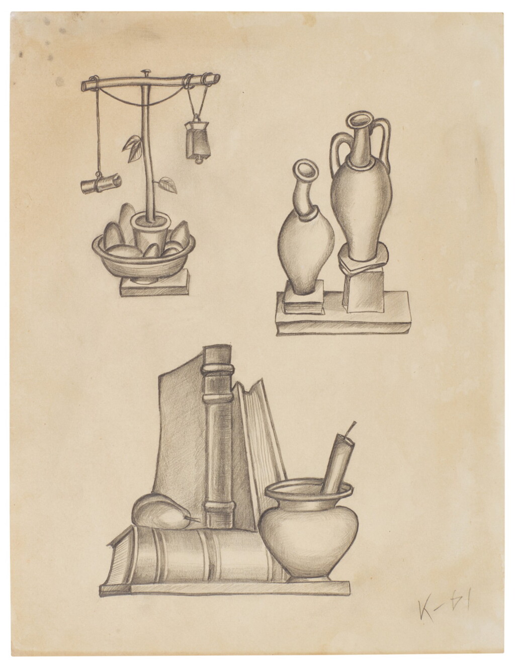 View full screen - View 1 of Lot 65. DMITRI KRASNOPEVTSEV | THREE STILL LIFES.